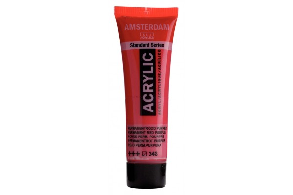 ΑΚΡΥΛΙΚΟ AMSTERDAM 20ml 348 Perm. Red Purple