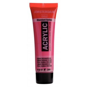 ΑΚΡΥΛΙΚΟ AMSTERDAM 20ml 366 Quinacridone Rose
