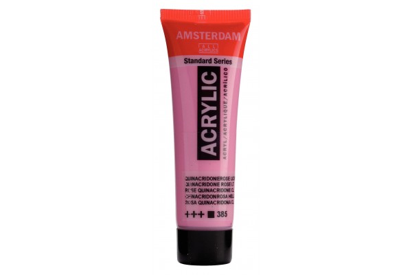 ΑΚΡΥΛΙΚΟ AMSTERDAM 20ml 385 Quinacridone Rose Light