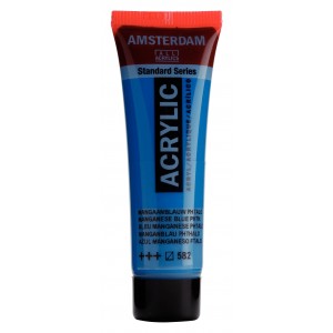 ΑΚΡΥΛΙΚΟ AMSTERDAM 20ml 582 Manganese Blue phth