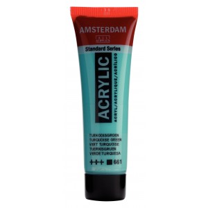 ΑΚΡΥΛΙΚΟ AMSTERDAM 20ml 661 Turquoise Green