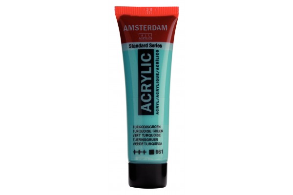 ΑΚΡΥΛΙΚΟ AMSTERDAM 20ml 661 Turquoise Green