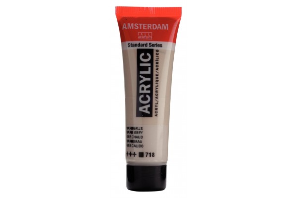 ΑΚΡΥΛΙΚΟ AMSTERDAM 20ml 718 Warm Grey