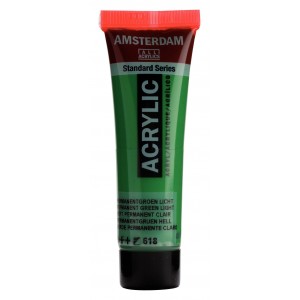 ΑΚΡΥΛΙΚΟ AMSTERDAM 20ml 618 Permanent Green Light