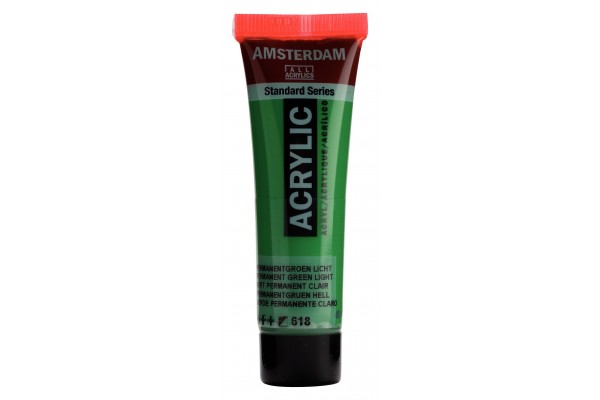 ΑΚΡΥΛΙΚΟ AMSTERDAM 20ml 618 Permanent Green Light