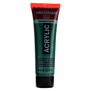 ΑΚΡΥΛΙΚΟ AMSTERDAM 20ml 619 Permanent Green Deep