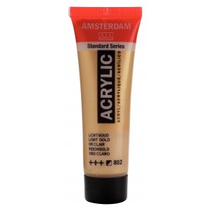 ΑΚΡΥΛΙΚΟ AMSTERDAM 20ml 802 Light Gold