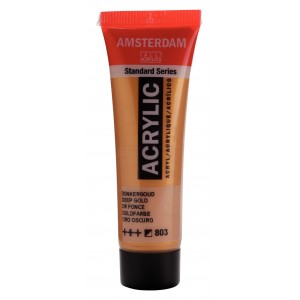 ΑΚΡΥΛΙΚΟ AMSTERDAM 20ml 803 Deep Gold