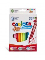 ΜΑΡΚΑΔΟΡΟΣ ΖΩΓΡΑΦΙΚΗΣ CARIOCA JOY 12ΧΡΩΜ. SUPER WASHABLE ΛΕΠΤΗ ΜΥΤΗ  2,6MM