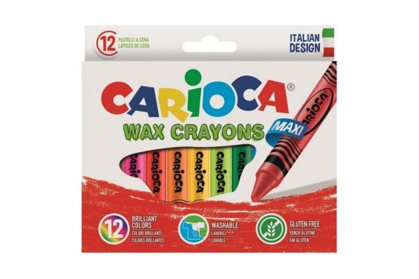 ΚΗΡΟΜΠΟΓΙΕΣ CARIOCA BRILLIANT JUMBO 12TEM