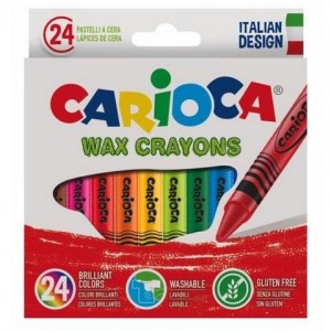 ΚΗΡΟΜΠΟΓΙΕΣ CARIOCA BRILLIANT 24TEM ΚΗΡΟΜΠΟΓΙΕΣ CARIOCA BRILLIANT 24TEM
