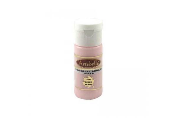 ΑΚΡΥΛΙΚΟ No 3033 ΡΟΖ 30CC ARTEBELLA