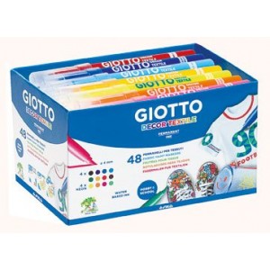 ΜΑΡΚΑΔΟΡΟΙ ΖΩΓΡΑΦΙΚΗΣ ΥΦΑΣΜΑΤΟΣ 48ΤΕΜ GIOTTO ΜΑΡΚΑΔΟΡΟΙ ΖΩΓΡΑΦΙΚΗΣ ΥΦΑΣΜΑΤΟΣ 48ΤΕΜ GIOTTO