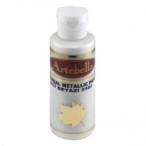 ΑΚΡΥΛΙΚΟ ΜΕΤΑΛΛΙΚΟ No 3103 ΑΣΠΡΟ ΠΕΡΛΑ 130CC ARTEBELLA ΑΚΡΥΛΙΚΟ ΜΕΤΑΛΛΙΚΟ No 3103 ΑΣΠΡΟ ΠΕΡΛΑ 130CC ARTEBELLA
