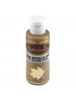 ΑΚΡΥΛΙΚΟ ΜΕΤΑΛΛΙΚΟ No 3100 ΑΝΤΙΚ ΧΡΥΣΟ 130CC  ARTEBELLA