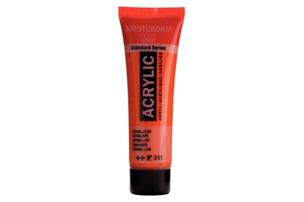 ΑΚΡΥΛΙΚΟ AMSTERDAM 20 ML 311 Vermilion 