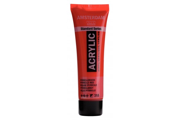 ΑΚΡΥΛΙΚΟ AMSTERDAM 20 ML 315 Pyrrole red 