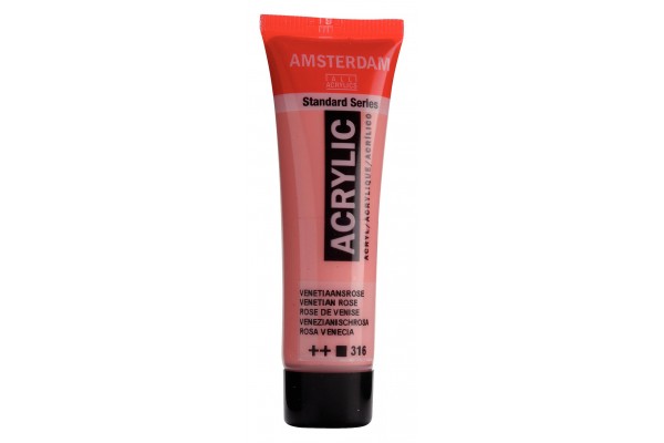 ΑΚΡΥΛΙΚΟ AMSTERDAM 20 ML 316 Venetian rose 