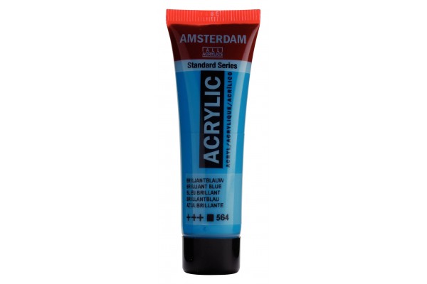 ΑΚΡΥΛΙΚΟ AMSTERDAM 20 ML 564 Brilliant blue  ΑΚΡΥΛΙΚΟ AMSTERDAM 20 ML 564 Brilliant blue