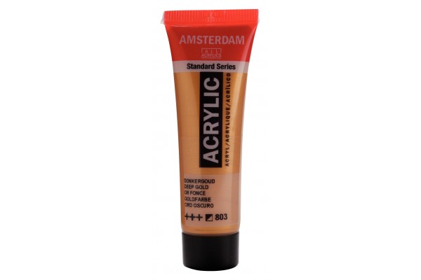 ΑΚΡΥΛΙΚΟ AMSTERDAM 20 ML 803 Deep gold  ΑΚΡΥΛΙΚΟ AMSTERDAM 20 ML 803 Deep gold