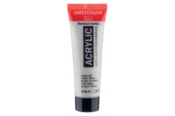 ΑΚΡΥΛΙΚΟ AMSTERDAM 20 ML 817 PEARL WHITE ΑΚΡΥΛΙΚΟ AMSTERDAM 20 ML 817 PEARL WHITE
