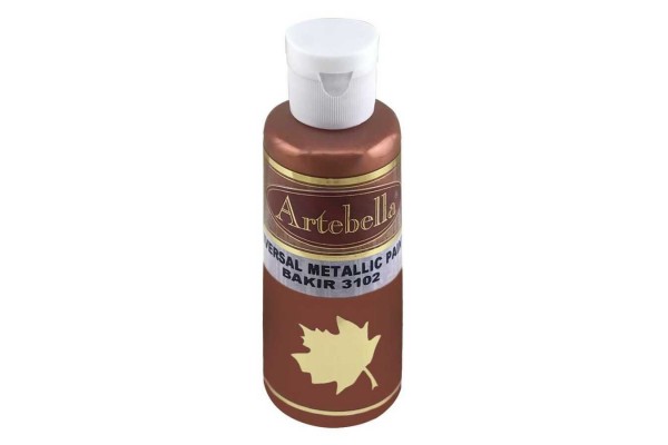 ΑΚΡΥΛΙΚΟ ΜΕΤΑΛΛΙΚΟ No 3102 ΧΑΛΚΙΝΟ 130CC ARTEBELLA