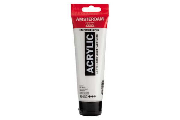 ΑΚΡΥΛΙΚΟ AMSTERDAM 120ML No 104 ZINC WHITE