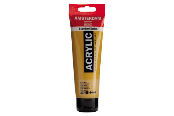 ΑΚΡΥΛΙΚΟ AMSTERDAM 120ML No 227 YELLOW OCHRE