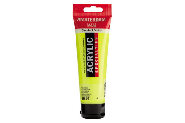 ΑΚΡΥΛΙΚΟ AMSTERDAM 120ML No 256 REFLEX YELLOW