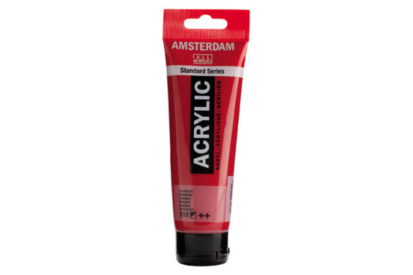 ΑΚΡΥΛΙΚΟ AMSTERDAM 120ML No 318 CARMINE