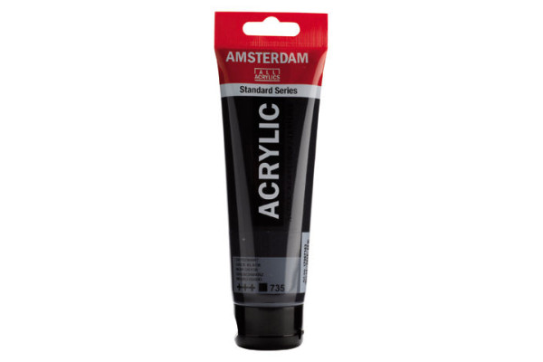 ΑΚΡΥΛΙΚΟ AMSTERDAM 120ML No 735 OXYDE BLACK