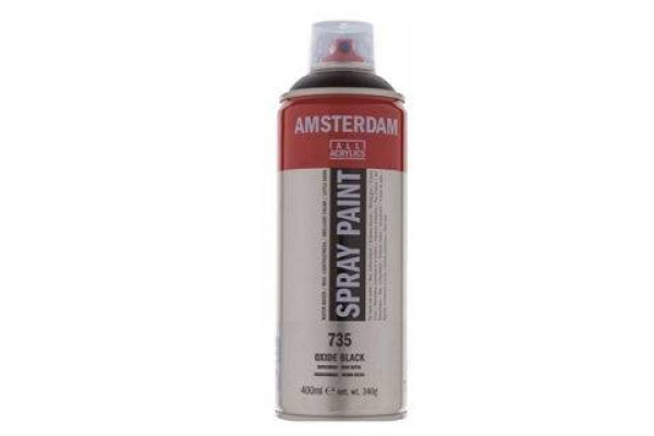 ΣΠΡΕΪ ΑΚΡΥΛΙΚΟ AMSTERDAM 400ML 735 OXYDE BLACK