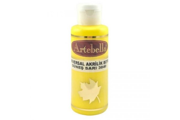 ΑΚΡΥΛΙΚΟ No 3040 ΚΙΤΡΙΝΟ ΑΝΟΙΧΤΟ 130CC ARTEBELLA