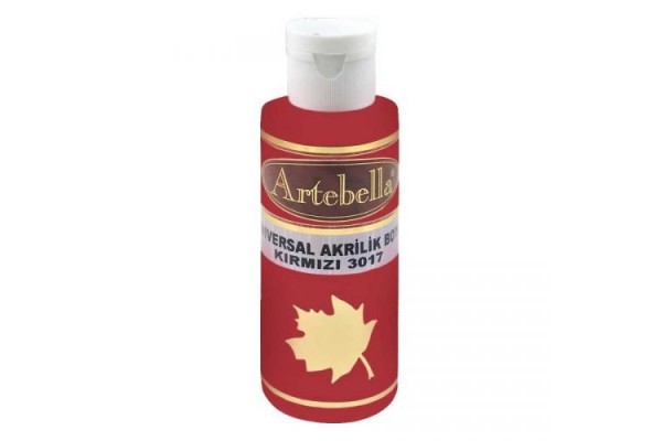 ΑΚΡΥΛΙΚΟ No 3017  ΚΟΚΚΙΝΟ 130CC  ARTEBELLA