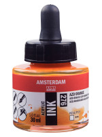 ΜΕΛΑΝΙ INK AMSTERDAM 276 30ML AZO ORANGE