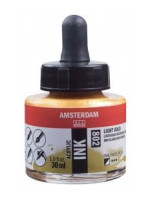 ΜΕΛΑΝΙ INK AMSTERDAM 802 30ML LIGHT GOLD