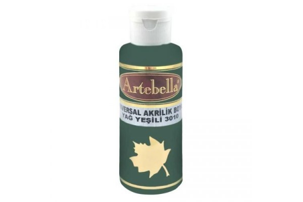 ΑΚΡΥΛΙΚΟ No 3010 ΛΑΔΙ ΣΚΟΥΡΟ 130CC  ARTEBELLA