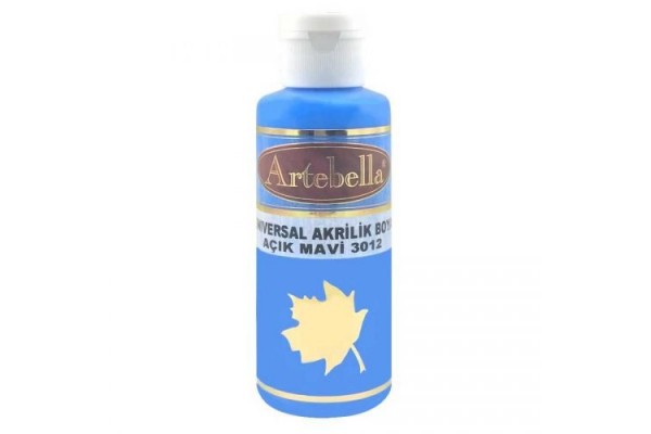 ΑΚΡΥΛΙΚΟ No 3013  ΣΚΟΥΡΟ ΜΠΛΕ 130CC  ARTEBELLA