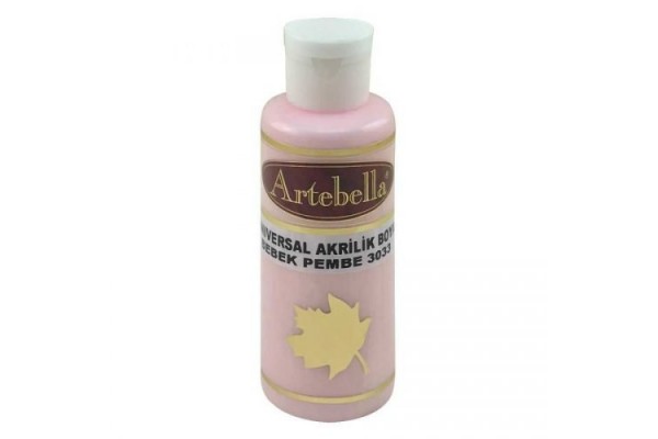 ΑΚΡΥΛΙΚΟ No 3033 ΑΠΑΛΟ ΡΟΖ 130CC ARTEBELLA