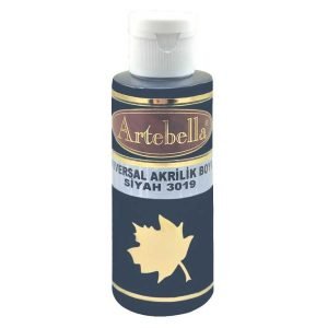 ΑΚΡΥΛΙΚΟ No 3019 ΜΑΥΡΟ 130CC ARTEBELLA ΑΚΡΥΛΙΚΟ No 3019 ΜΑΥΡΟ 130CC ARTEBELLA