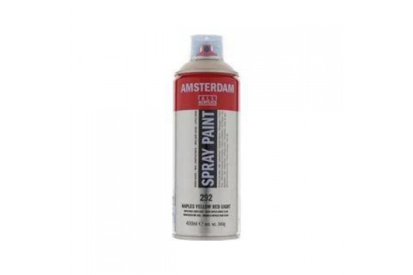 ΣΠΡΕΪ ΑΚΡΥΛΙΚΟ AMSTERDAM 400ML 292 Naples Yellow Red Light