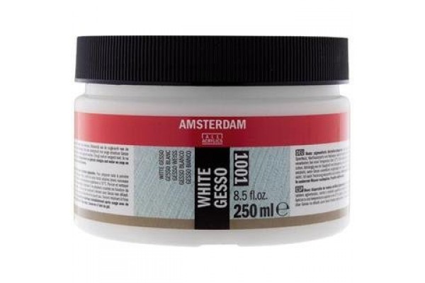 AMSTERDAM GESSO WHITE 1001 250ml