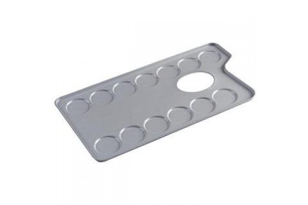 ΠΑΛΕΤΑ ΜΕΤΑΛΛΙΚΗ ΟΡΘΟΓΩΝΙΑ TALENS 10.6x20cm