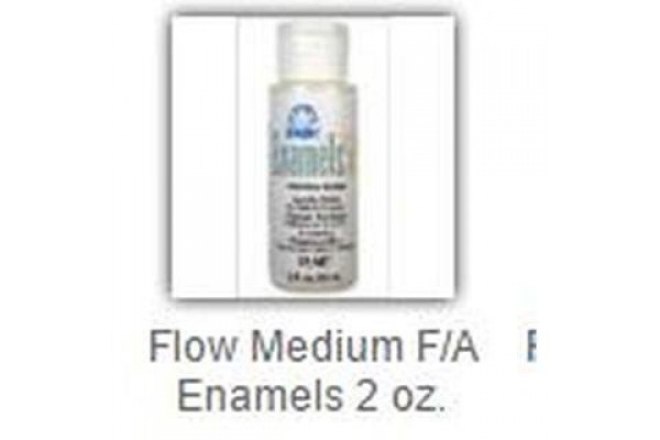 ΧΡΩΜΑ FOLKART ENAMEL(ΓΥΑΛΙ ΚΕΡΑΜΙΚΟ) 59M FLOW MEDIUM