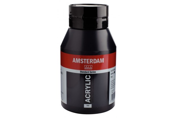 ΑΚΡΥΛΙΚΟ AMSTERDAM 1LTR. No 702 LAMP BLACK