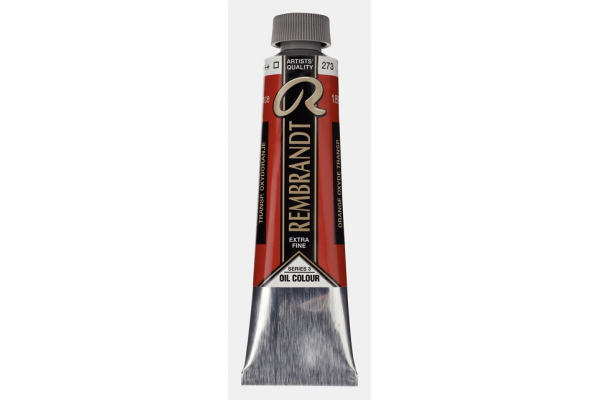 ΛΑΔΙΑ REMBRANDT 40ml S3 No 273 Transparent Oxide Orange