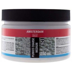 ΠΑΣΤΑ ΕΦΕ ΤΣΙΜΕΝΤΟ(ΚΟΚΚΟ) AMSTERDAM 250ml 128 PUMICE COARSE MEDIUM