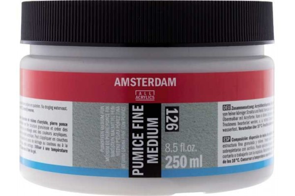 ΠΑΣΤΑ ΕΦΕ ΤΣΙΜΕΝΤΟ(ΚΟΚΚΟ) AMSTERDAM 250ml 126 PUMICE FINE MEDIUM