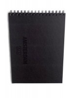 ΜΠΛΟΚ ΣΠΙΡΑΛ BLACK BOOK Α4 AMSTERDAM