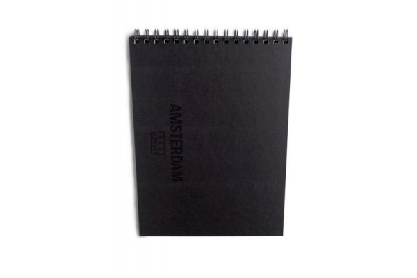 ΜΠΛΟΚ ΣΠΙΡΑΛ BLACK BOOK Α4 AMSTERDAM